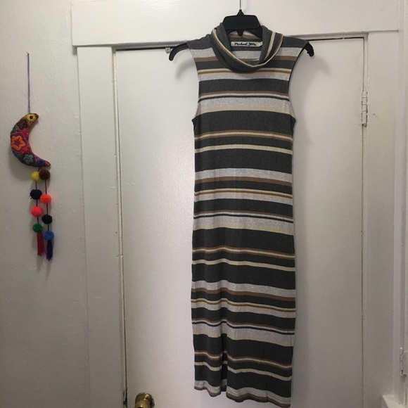 Michael Stars sleeveless cowl neck midi dress Sm - Picture 3 of 8